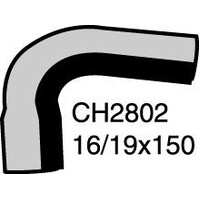 Mackay Rubber Bottom Radiator Hose for Holden Frontera 2.2L DOHC 16V CH2802