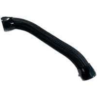 Black Braided Radiator Top Hose Black Ends Holden Commodore VT VX VY LS1 5.7 V8