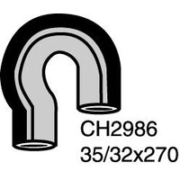 Mackay Rubber Bottom Radiator Hose for Audi 5000 2.1 2.3L CH2986