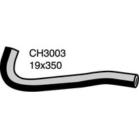 Mackay Rubber Bottom Radiator Hose for Daewoo Nubira 2.0L 20SED DOHC CH3003