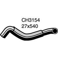 Mackay Rubber Bottom Radiator Hose for Nissan Vanette 1.5L A15 CH3154