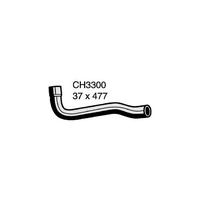 Mackay Rubber Bottom Radiator Hose for Ford Falcon/Fairlane 4.0L 6Cyl CH3300