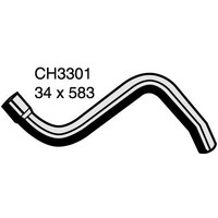 Mackay Rubber Top Radiator Hose for Ford Falcon/Fairlane 5.4L V8 CH3301