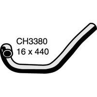 Mackay Rubber Bottom Radiator Hose for Ford Courier 2.6L G6 CH3380