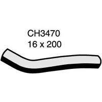 Mackay Rubber bottom radiator hose for Toyota Corolla 1.6L 4AGE CH3470