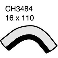 Mackay Rubber Bottom Radiator Hose for Toyota Celica 5SFE CH3484