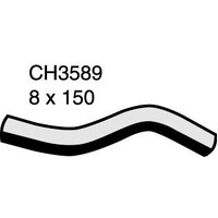 Mackay Rubber Bottom Radiator Hose for Ford Courier 2.6L G6 CH3589