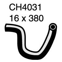 Mackay Rubber Bottom Radiator Hose for Mitsubishi Triton 2.6L Petrol CH4031
