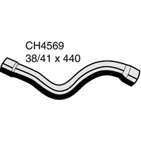 Mackay Rubber Bottom Radiator Hose for BMW 633CSi 635CSi E24 3.3L 3.4 CH4569