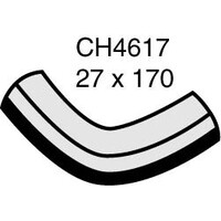 Mackay Rubber Bottom Radiator Hose for Daihatsu 1.0L EJDE 7/00-12/05 CH4617