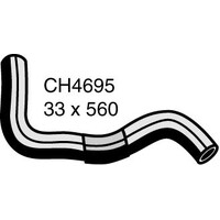 Mackay Rubber Bottom Radiator Hose for Toyota 2GR-FE 2008-On CH4695