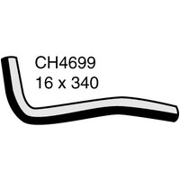 Mackay Rubber Bottom Radiator Hose for Toyota 2.5L Turbo Diesel 05-07 CH4699