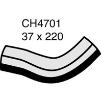 Mackay Rubber Bottom Radiator Hose for Toyota 2.5L Turbo Diesel 05-07 CH4701