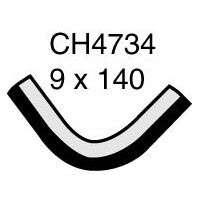 Mackay Rubber Bottom Radiator Hose for Toyota 3.0L Turbo Diesel 2003- CH4734