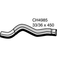 Mackay Rubber Top Radiator Hose for Mazda CA 3.7L V6 DOHC 24V CH4985