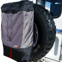 Autotecnica Rear Wheel Bag Camping Offroad 4X4 4WD Spare Tyre Rubbish CM9