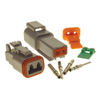Raceworks Deutsch Dt 2-Way Connector Kit CPS-125