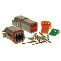 Raceworks Deutsch Dt 6-Way Connector Kit CPS-128