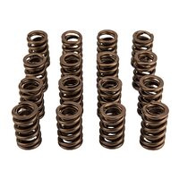 Crane Valve Springs Single 1.500 in. O.D. Damper 1.000 in. Coil Bind Height 412 lbs/in. Rate Set of 16