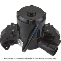 CVR Water Pump Electric 55 gpm Billet Aluminium Black Anodized For Ford Small Block