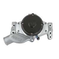 CVR Cast Proflo Maximum Electric Water Pump 55 GPM Small Block Chev V8 Clear Anodised Face CVR7550