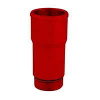CVR Proflo Water Pump 1-1/4" Inlet Fitting Red Anodised Finish CVR8125R