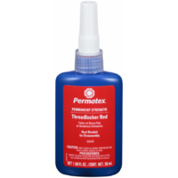 Permatex 26250 Permanent Strength Threadlocker Red 50ml