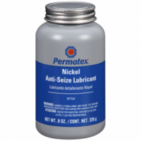 Permatex 77124 Nickel Antiseize Brush Top Bottle 227G
