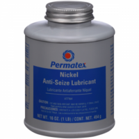 Permatex 77164 Nickel Antiseize Brush Top Bottle 453G