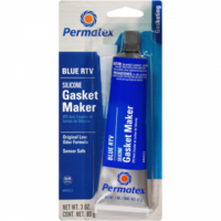 Permatex 80022 Sensor Safe Blue Silicone RTV Gasket Maker 85G