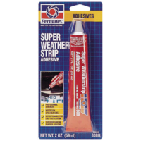 Permatex 80638 Super Weather Strip Adhesive Tube 59ml