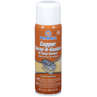 Permatex 80697 Copper Spray-A-Gasket Hi-Temperature Sealant Aerosol 255ml