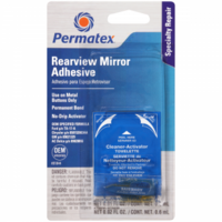Permatex 81844 Rearview Mirror Adhesive 2 Part Kit 0.3+0.6ml