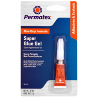 Permatex 82191 Super Glue Gel Tube Carded 2G