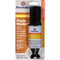 Permatex 84115 Permapoxy 5 Minute Plastic Weld Dual Syringe 25ml