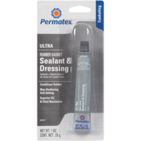 Permatex 85409 Ultra Rubber Gasket Sealant Dressing Carded 28G