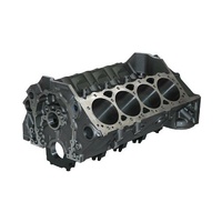 Dart SHP Pro Cast Iron SB Chev V8 Engine Block with 4-Bolt Billet Caps 4.125" bore, Big block Chevy cam bore, .904" Lifter bores DA31161212