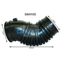 Dayco Air Intake Hose for Toyota Hilux 12/1999 - 4/2005 3.0L 4 cyl 8V SOHC Turbo Diesel KZN165R 85kW 1KZ-TE