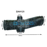 Dayco Air Intake Hose for Toyota Hiace 8/1998 - 8/2004 3.0L 4 cyl 8V SOHC Diesel LH178R 5L