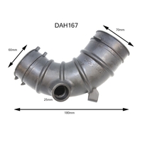 Dayco Air Intake Hose for Toyota Alphard 5/2002 - 4/2008 2.4L 4 cyl 16V DOHC VVT MPFI ANH10R 118kW 2AZ-FE