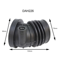 Dayco Air Intake Hose for BMW 323i 1/1995 - 8/1999 2.5L 6 cyl 24V DOHC MPFI E36 125kW M52B25