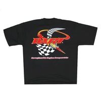Dart T-Shirt Short Sleeve Cotton Black Logo Men's X-Large Each