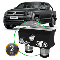 SAAS Diff Breather Kit 2 Port for Volkswagen VW Amarok 2011-2020
