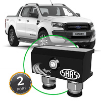 SAAS Diff Breather Kit 2 Port M8 Thread for Ford Ranger PX 4x4 2011-2015
