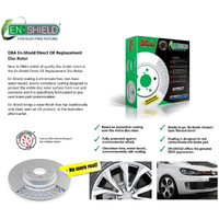 DBA Disc Rotor 324mm Dia. 56.1mm Height 22mm Thick 67.4 Centre Hole For Holden R Each