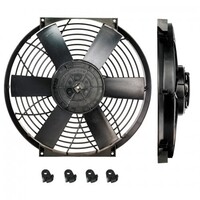 Davies Craig Fans Thermatic Electric Single 16 in. Diameter 2120 cfm 12V Black Nylon Blades and Shroud Each