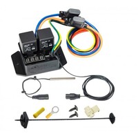 Davies Craig Fan Switches Digital Thermatic Fan Switch Kits Single/Dual Radiator Probe Sending Unit 104-230 degrees F Range 12 V 24 V Kit