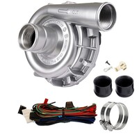 Davies Craig Water Pump Electric EWP115 Alloy 12V 115 lpm/30 gpm Remote Inline Mount Natural Aluminium Kit