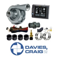 Davies Craig EWP & LCD Controller Kit Aluminium Electric Water Pump 150 L/Min