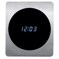 Dakota Digital Clock Panel w/ VFD Clock Chrome 1940 For Ford Aluminum Each ALC-40-CLK-C